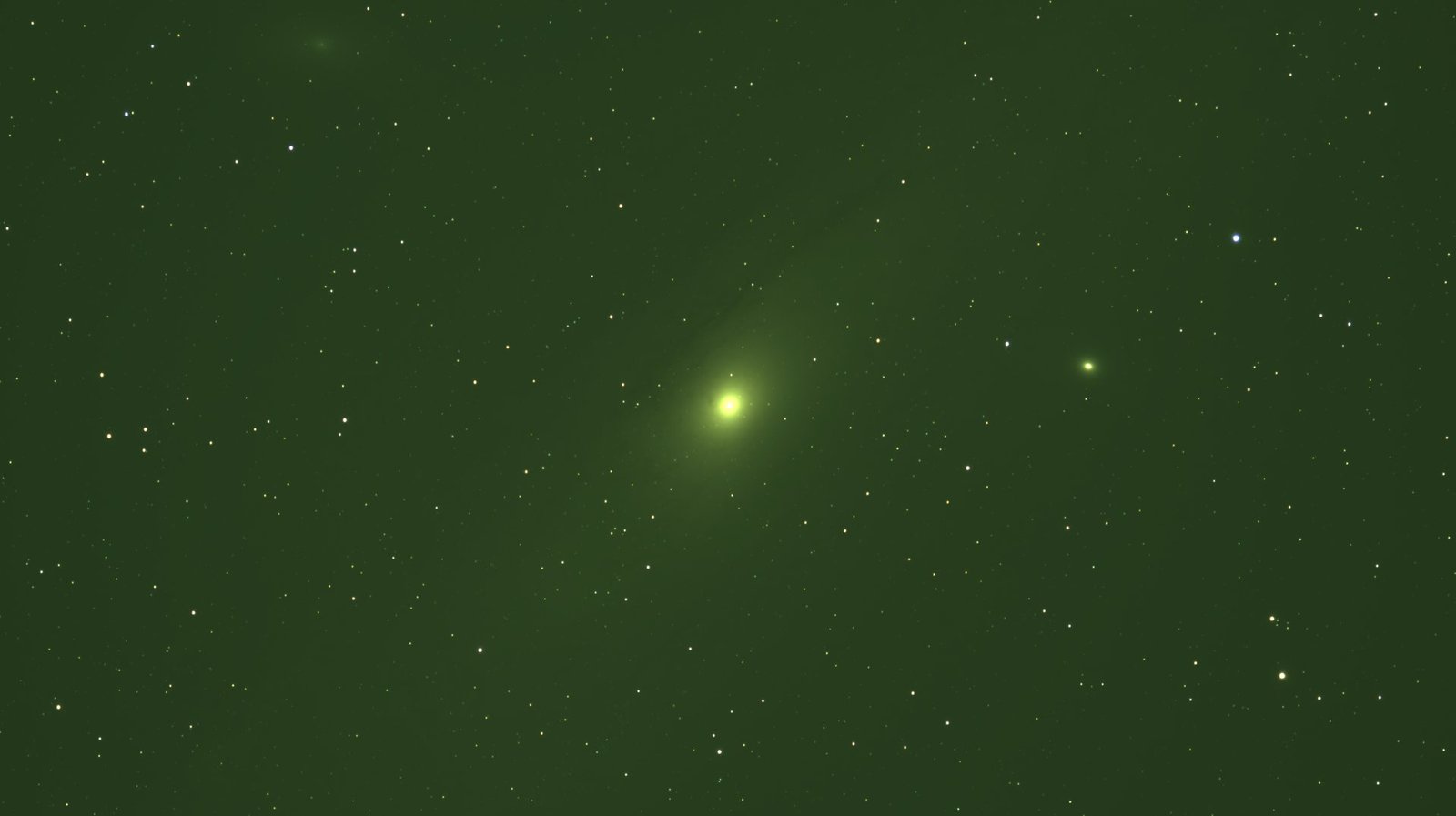 Andromeda Galaxy (M31), stacked linear data
